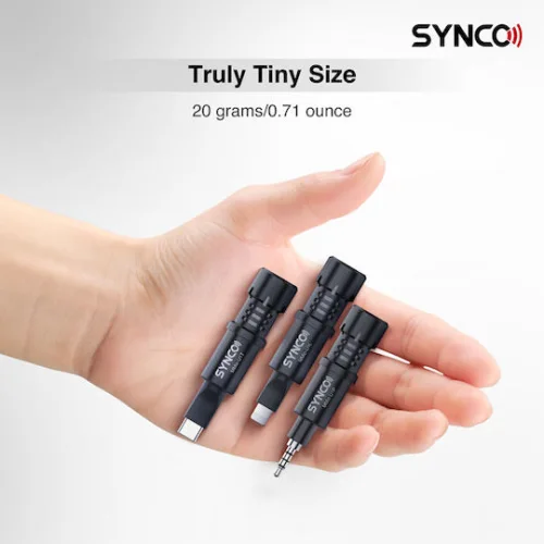 Synco SY-U1P-MMIC Μικρόφωνο 3.5mm Shock Mounted για Φωνητικά