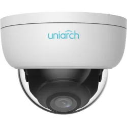 UNIARCH IP κάμερα IPC-D125-PF28, 2.8mm, 5MP, IP67/IK10, PoE, IR έως 30m
