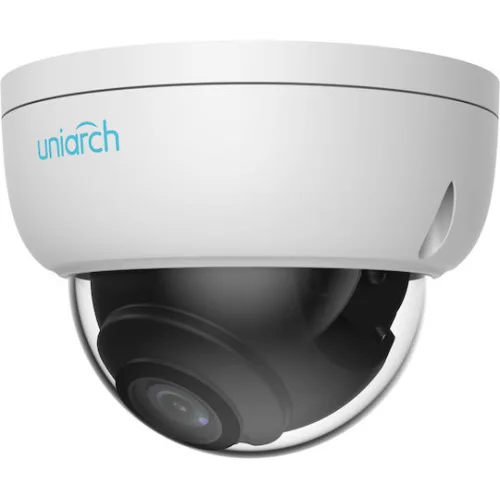 Uniarch IPC-D125-PF28 IP Κάμερα Παρακολούθησης Full HD+ 5MP Αδιάβροχη με Ηχείο και Φακό 2.8mm