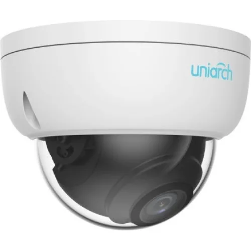 Uniarch IPC-D125-PF28 IP Κάμερα Παρακολούθησης Full HD+ 5MP Αδιάβροχη με Ηχείο και Φακό 2.8mm