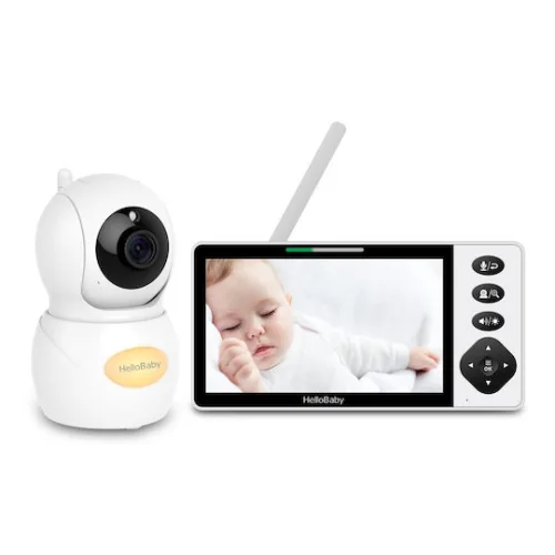 HelloBaby Ασύρματη Ενδοεπικοινωνία Μωρού με Αμφίδρομη Επικοινωνία & Νανουρίσματα