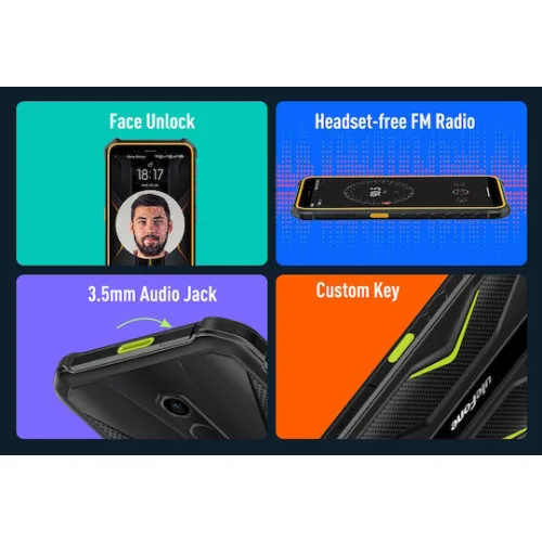 Ulefone Armor X12 Pro Dual SIM (4/64GB) Μαύρο