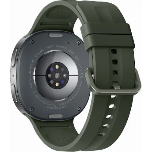 Samsung Galaxy Watch 9 Aluminium 44mm Αδιάβροχο με Παλμογράφο (Silver)