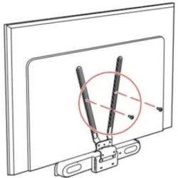 Poly Studio X52/V52 VESA Mount/Mounting Bracket/875L9AA