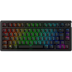 HyperX Alloy Rise 75 Mechanical Gaming Wireless Keyboard (US Layout) - Black -91Y91AA