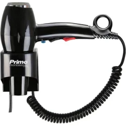 Σεσουάρ PRHD-50013 Primo Ξενοδοχειακού τύπου 2000W AC με κρύο αέρα Μαύρο