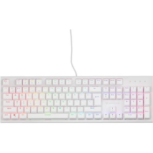 Genesis Gaming Keyboard Thor 303 White US Mechanical RGB, Silent Switch, Hot Swap (NKG-1879) (GNSNKG-1879)