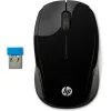 HP 200 Ασύρματο Ποντίκι Μαύρο