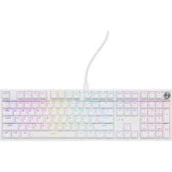 Genesis Gaming Keyboard Thor 404 US RGB Mechanical White Gateron Yellow Pro (NKG-2299) (GNSNKG-2299)