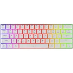 Genesis Gaming Keyboard Thor 660 G2 US White Wireless RGB Mechanical Cateron Brown (NKG-2197) GNSNKG-2197)