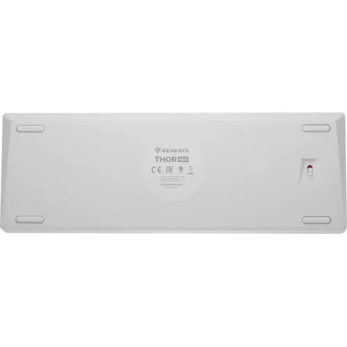 Genesis Gaming Keyboard Thor 660 G2 US White Wireless RGB Mechanical Cateron Brown (NKG-2197) GNSNKG-2197)