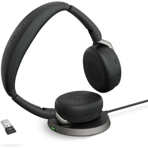 Jabra Evolve2 65 Headset Flex ANC MS Teams USB-A Bluetooth (26699-999- 989)