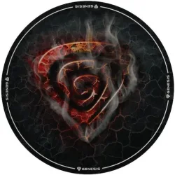 Genesis Gaming Protective Floor Mat Tellur 400 Round Lava 100cm (NDG-2064) (GNSNDG-2064)
