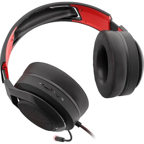 Genesis Gaming Headset Radon 610, 7.1 With Microphone Illumination Black-Red USB (NSG-1454) (GNSNSG-1454)