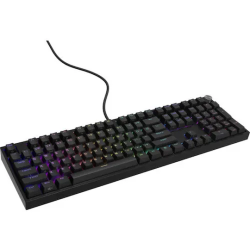 Genesis Thor 404 Gaming Μηχανικό Πληκτρολόγιο Tenkeyless με Gateron Yellow Pro διακόπτες και RGB φωτισμό (Αγγλικό US)