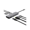 Trust adapter USB-C DALYX 8-IN-1 / 2 C - 2 USB - 1 HDMI - 1 Ether. 1 Reader 25672