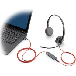 Poly Headset Blackwire 3225 USB-C/A (BULK)  (8X229A6)