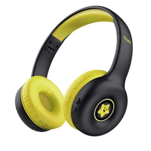 Trust headphones NOUNA KIDS wireless black 25405