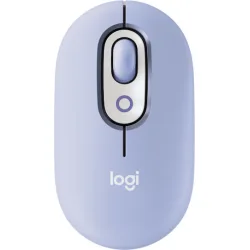 LOGITECH Mouse POP Wireless With Emoji Button Lilac