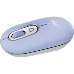 LOGITECH Mouse POP Wireless With Emoji Button Lilac