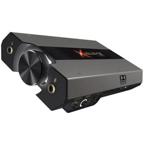 CREATIVE Εξωτερική Κάρτα Ήχου  Sound BlasterX G6 - Type-C