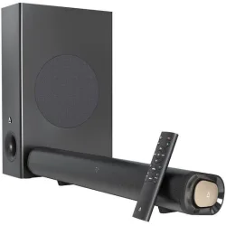 Creative Stage Pro 2.1 soundbar with subwoofer / 160W peak / 80W RMS / Dolby Audio / SuperWide / HDMI ARC / USB-C / Optical-in / AUX / Bluetooth 5.3