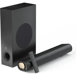 Creative Stage Pro 2.1 soundbar with subwoofer / 160W peak / 80W RMS / Dolby Audio / SuperWide / HDMI ARC / USB-C / Optical-in / AUX / Bluetooth 5.3