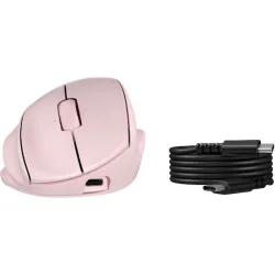 HP Tilt Ergonomic Pink Mouse 720M BH7N4AA