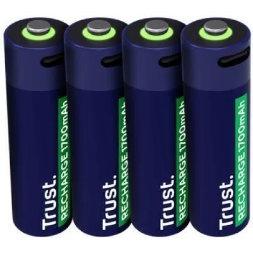 USB-C RECHARGEABLE BATTERIES 4P - AA