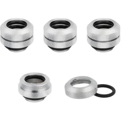 Corsair OD Fitting Pipe Hydro X Series XF Hardline 12 mm Four Pack - Chrome - CX-9052000-WW