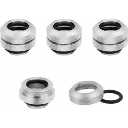 Corsair OD Fitting Pipe Hydro X Series XF Hardline 12 mm Four Pack - Chrome - CX-9052000-WW