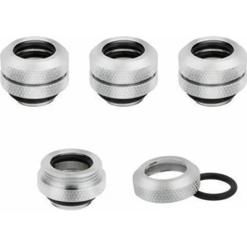 Corsair OD Fitting Pipe Hydro X Series XF Hardline 12 mm Four Pack - Chrome - CX-9052000-WW