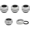 Corsair OD Fitting Pipe Hydro X Series XF Hardline 12 mm Four Pack - Chrome - CX-9052000-WW