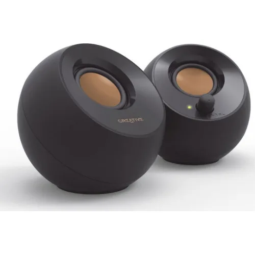 CREATIVE Speaker Wired 2.0 Pebble Black