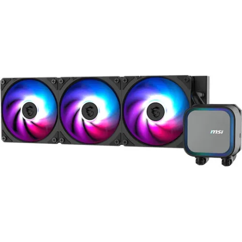 MSI HYDRO COOLER MAG CORELIQUID A13 360, ARGB, INTEL LGA 1851/1700, AMD AM4/AM5, BLACK, 3YW.