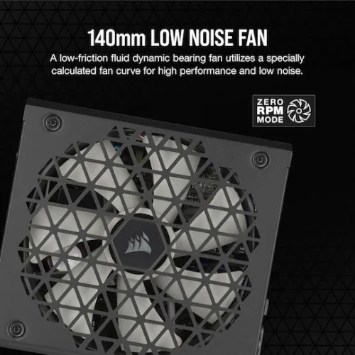 CORSAIR PSU RM850x Shift (Cybenetics Gold, Fully Modular)