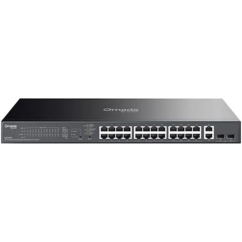 TP-LINK easy managed switch ES228GP, 28x Gigabit θύρες, PoE+, V1.0