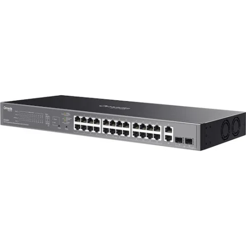 TP-LINK easy managed switch ES228GP, 28x Gigabit θύρες, PoE+, V1.0