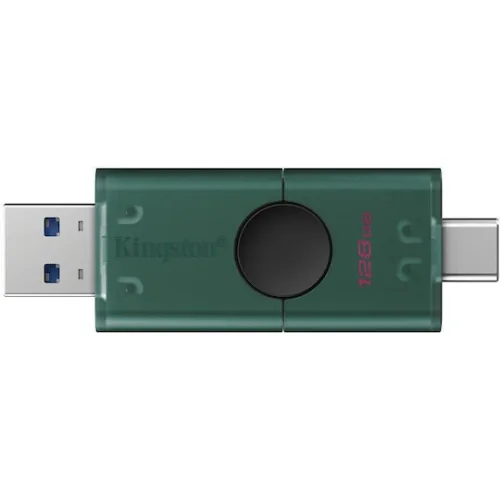 Kingston Technology DataTraveler 128GB USB-A + USB-C 3.2 Gen 1 DuoG2