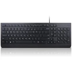 Lenovo Essential Wired Keyboard (Black) - Greek 319