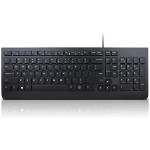 Lenovo Essential Wired Keyboard (Black) - Greek 319