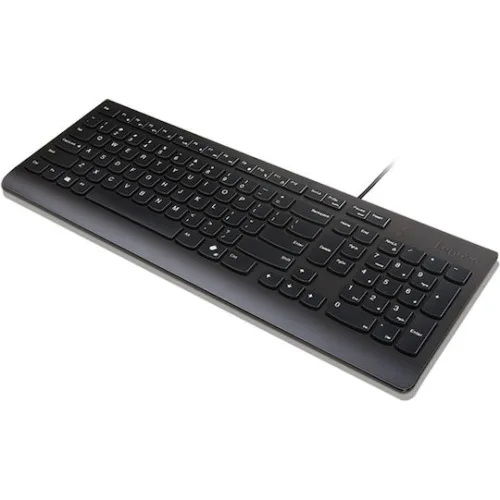 Lenovo Essential Wired Keyboard (Black) - Greek 319