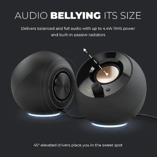 SPEAKERS CREATIVE PEBBLE SE BLACK