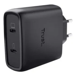 Trust Maxo 65W 2P USB-C GaN Charger Black - 25525