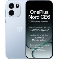 OnePlus Nord CE 6 5G Dual Sim 8GB RAM 256GB - Blue