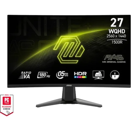 MSI MONITOR GAMING MAG 27CQ6F, CURVED VA WQHD, 27