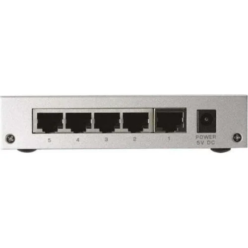 ZYXEL SWITCH GS-105B, 5 PORTS 100/1000Mbps, WORKGROUP GIGABIT SWITCH, 2YW.