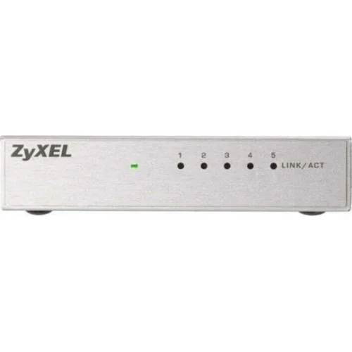 ZYXEL SWITCH GS-105B, 5 PORTS 100/1000Mbps, WORKGROUP GIGABIT SWITCH, 2YW.