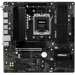 ASROCK MB B850M PRO-A WIFI, SOCKET AMD AM5, CS AMD B850, 4 DIMM SOCKETS DDR5, HDMI/ DP, PCI-E GEN 4.0, 2.5G LAN, WIFI6E, MICRO-ATX, 3YW.