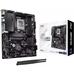 ASROCK MB Z890 PRO-A WIFI, SOCKET INTEL LGA1851, CS INTEL Z890, 4 DIMM SOCKETS DDR5, HDMI/DP, PCI-E GEN 5.0, 2.5G LAN, WIFI6E, ATX, 3YW.